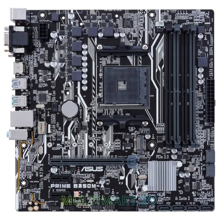 Материнская плата ASUS PRIME B350M-A